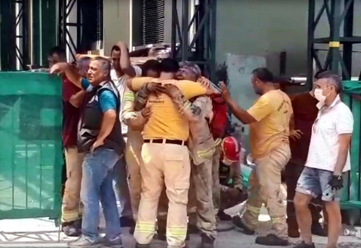 Marmaris'te şehit olan orman görevlisinin arkadaşları gözyaşı döktü