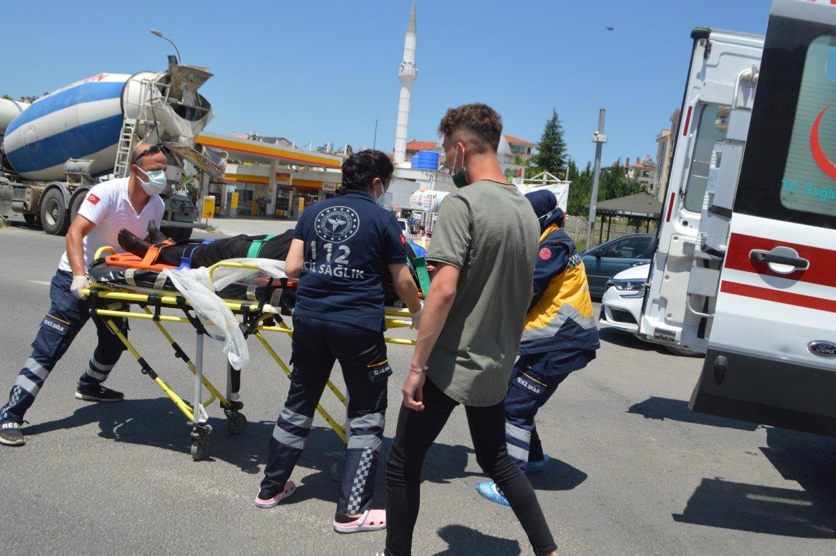 Kütahya'da kaza yapan motosikletli, hayatını kaybetti