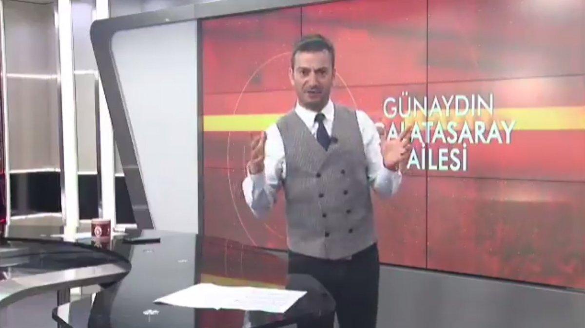 GS TV sunucusu Şenkal: Taylan'la gurur duyuyorum