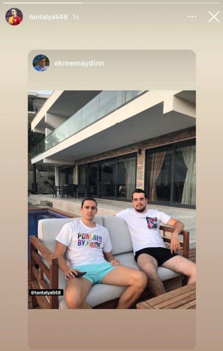 Taylan Antalyalı'nın LGBT tişörtlü paylaşımı