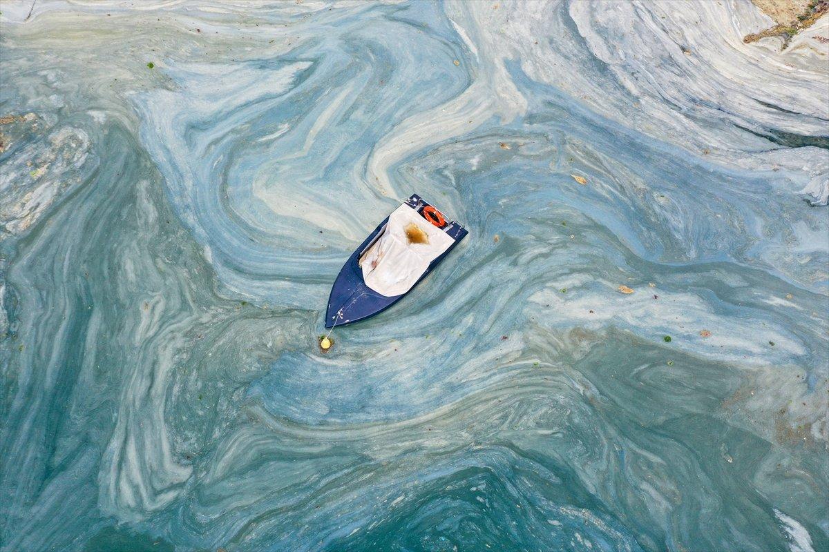 Marmara’da toplanan müsilaj miktarı 7 bin 932 metreküp oldu