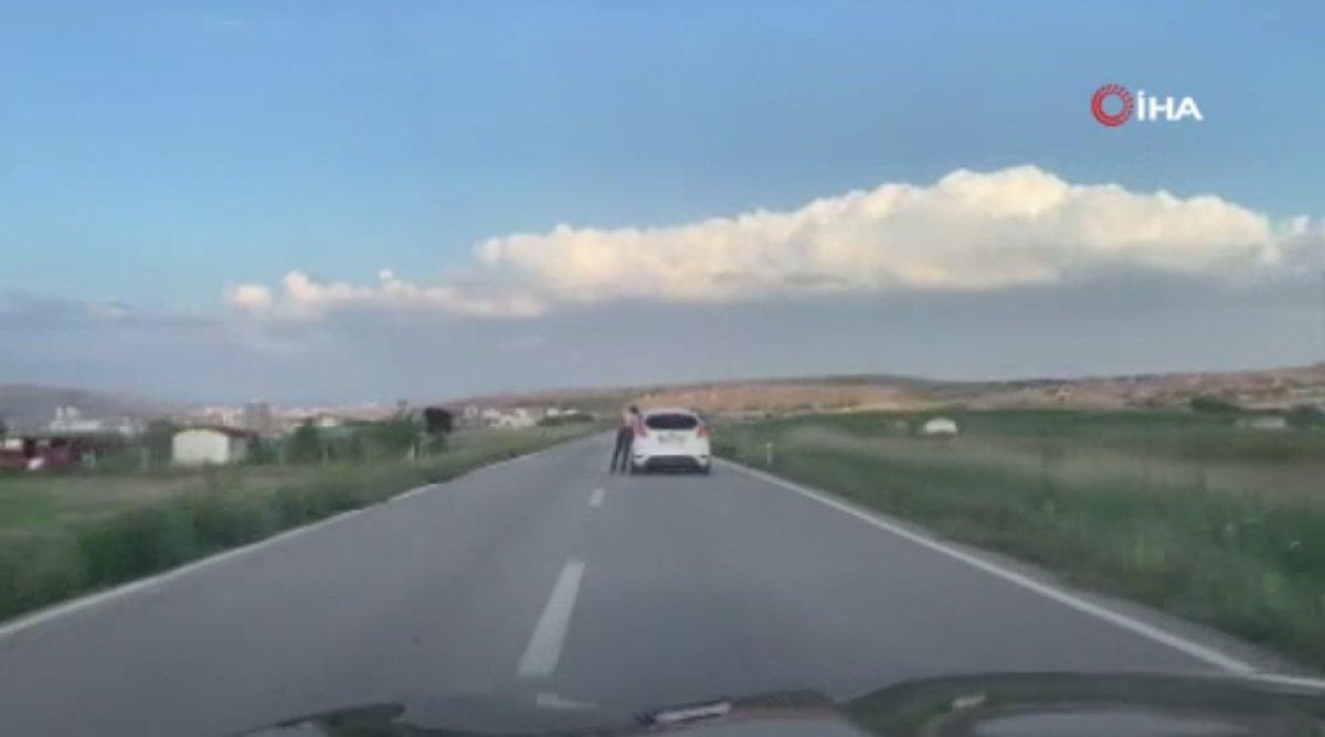 Ankara'daki patenli gencin tehlikeli yolculuğu