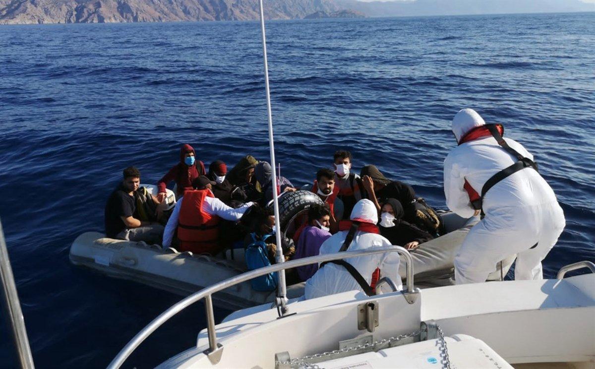 Muğla'da 32 düzensiz göçmen kurtarıldı