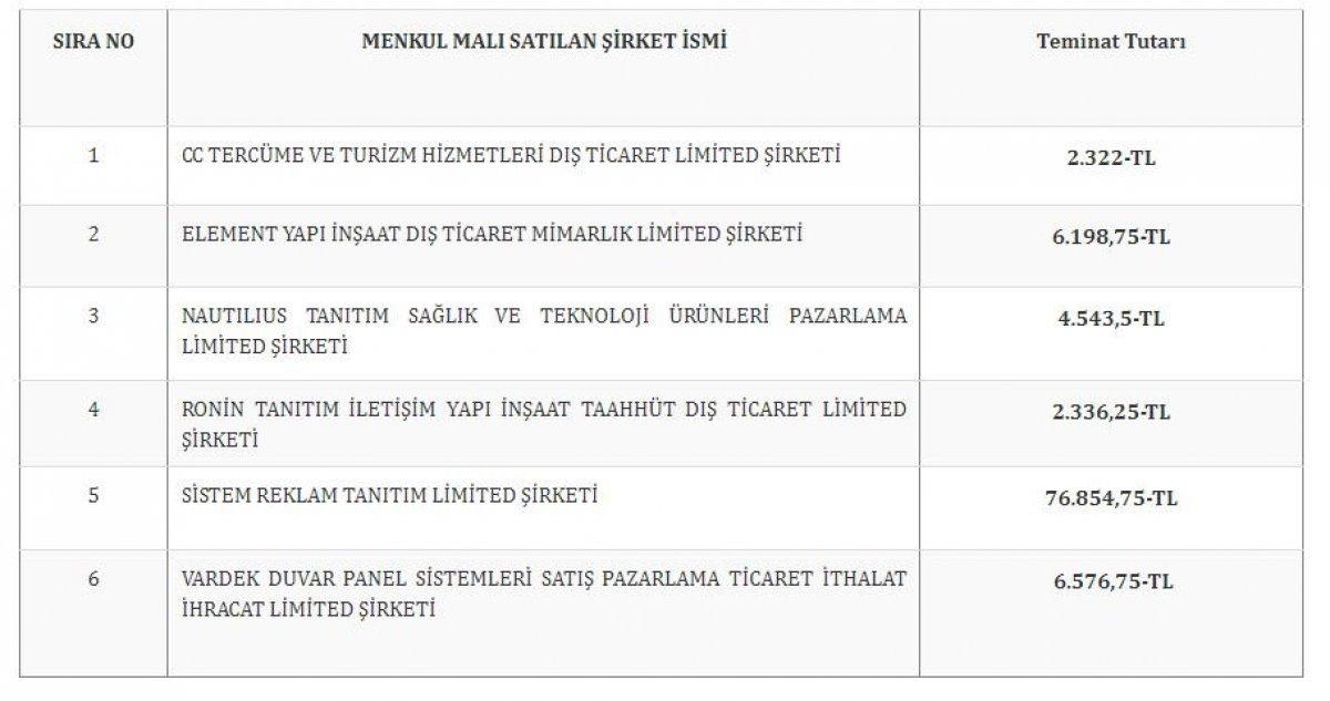 Adnan Oktar'ın malları satışa çıkarıldı