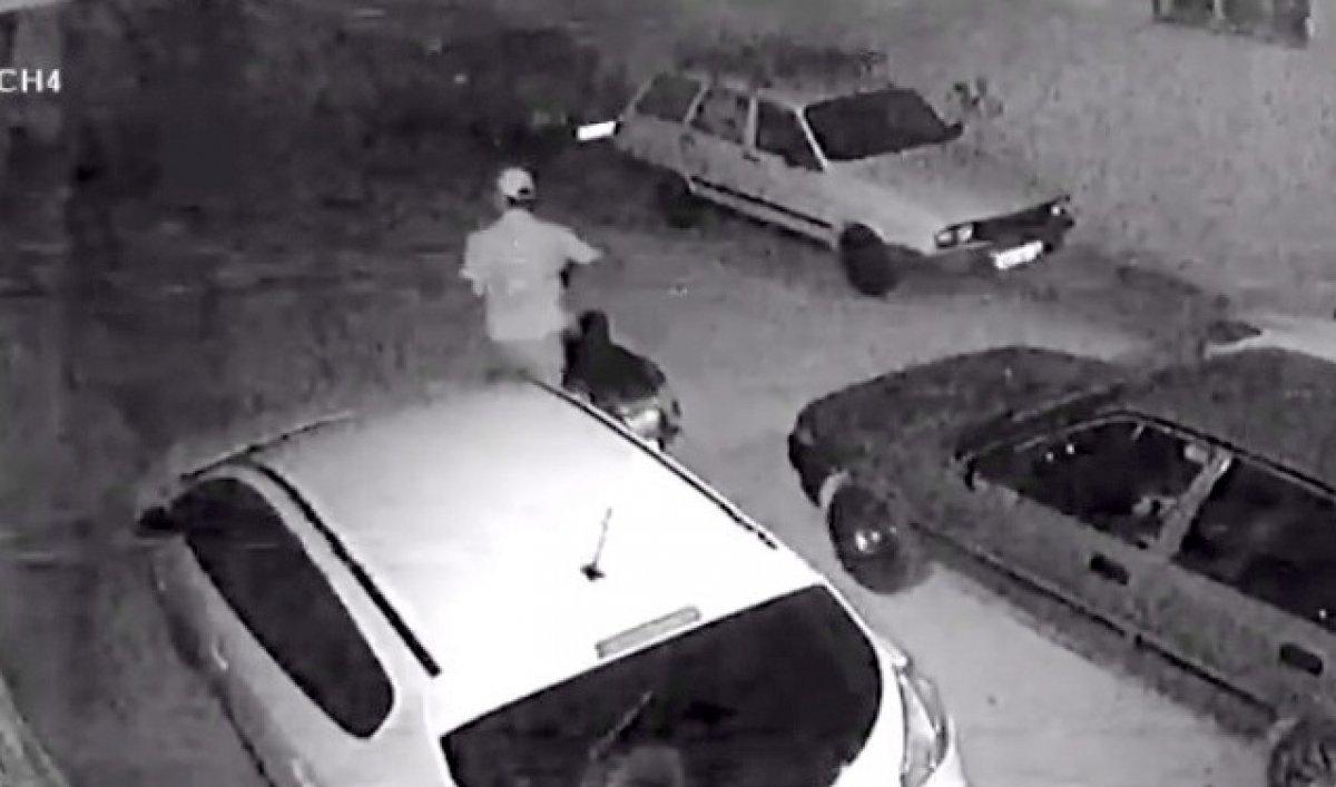 Osmaniye’de elektrikli bisikletin çalınma anları kamerada