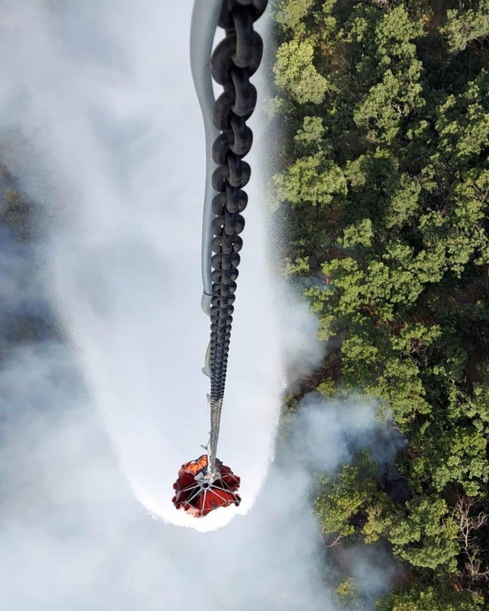 Bingöl'de 3 gündür süren orman yangınına müdahale devam ediyor