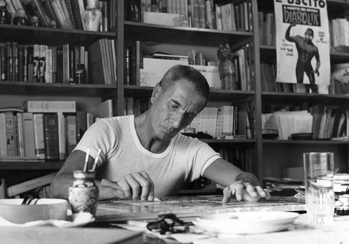 İtalyan yazar Dino Buzzati'nin usta işi çizimleri