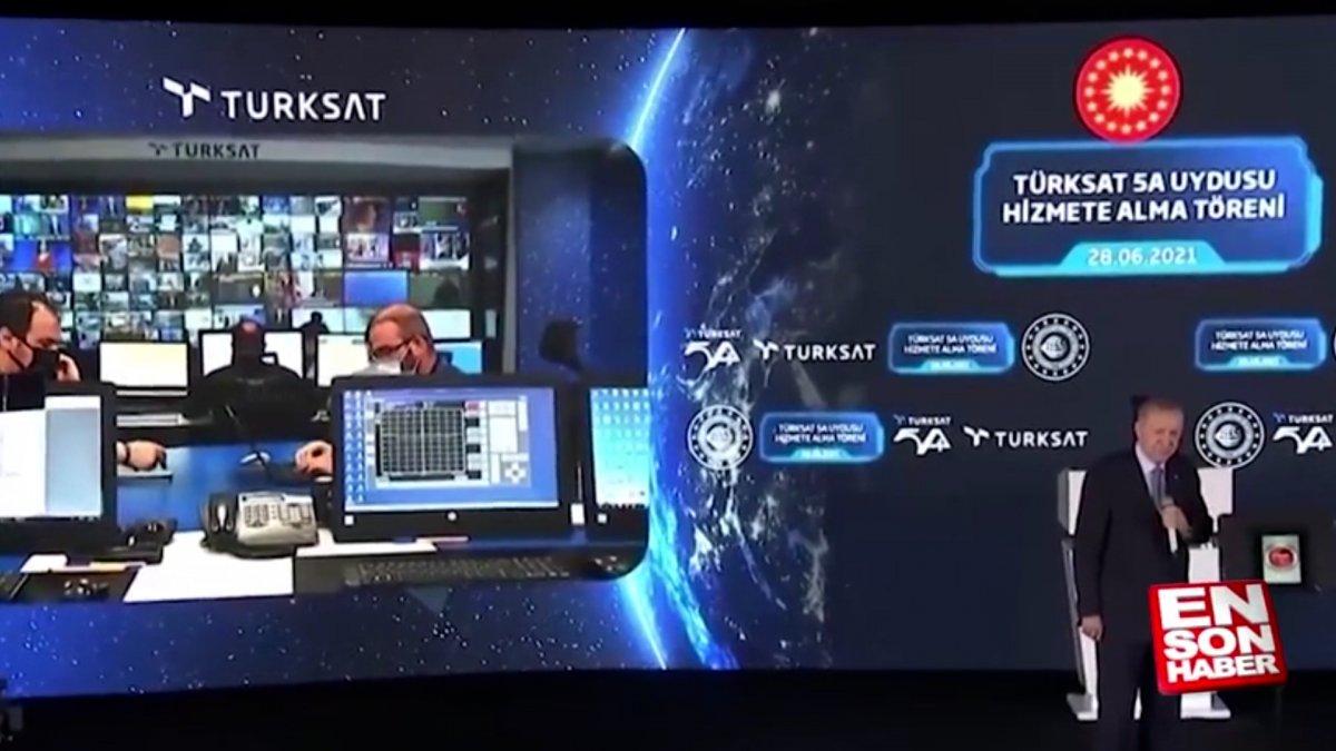 Türksat 5A uydusu hizmete girdi