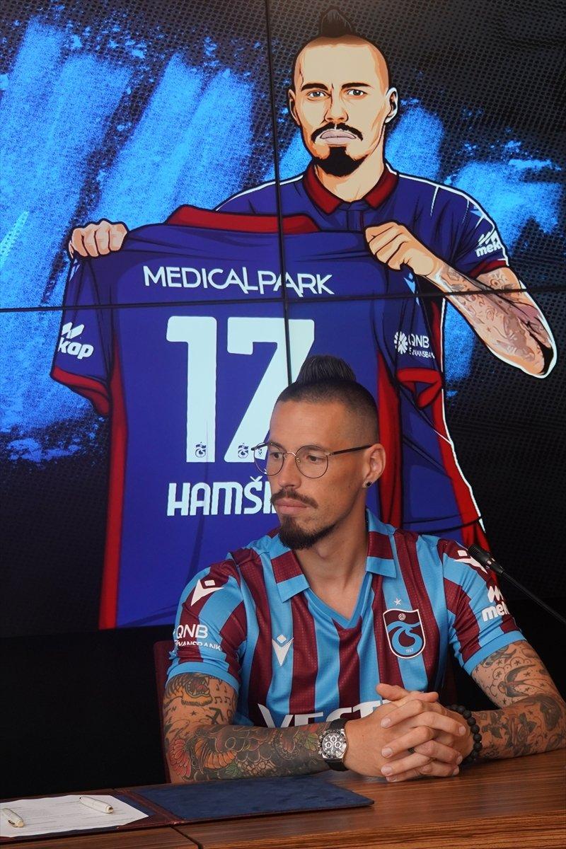 Trabzonspor'da Hamsik imzayı attı