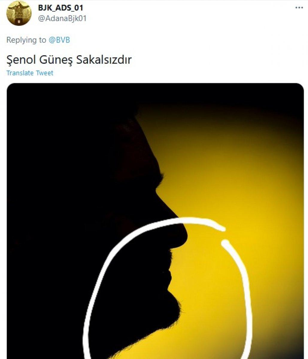 Dortmund'un paylaşımı Şenol Güneş'e benzetildi