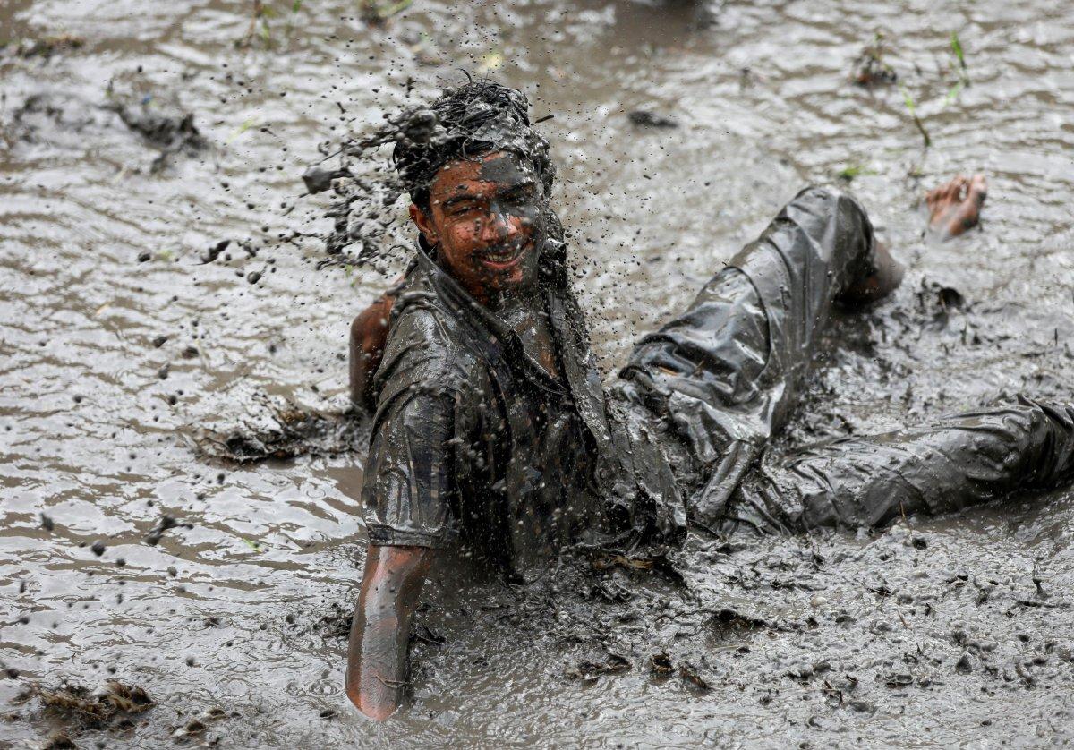 Nepal'de Ulusal Çeltik Günü kutlamaları