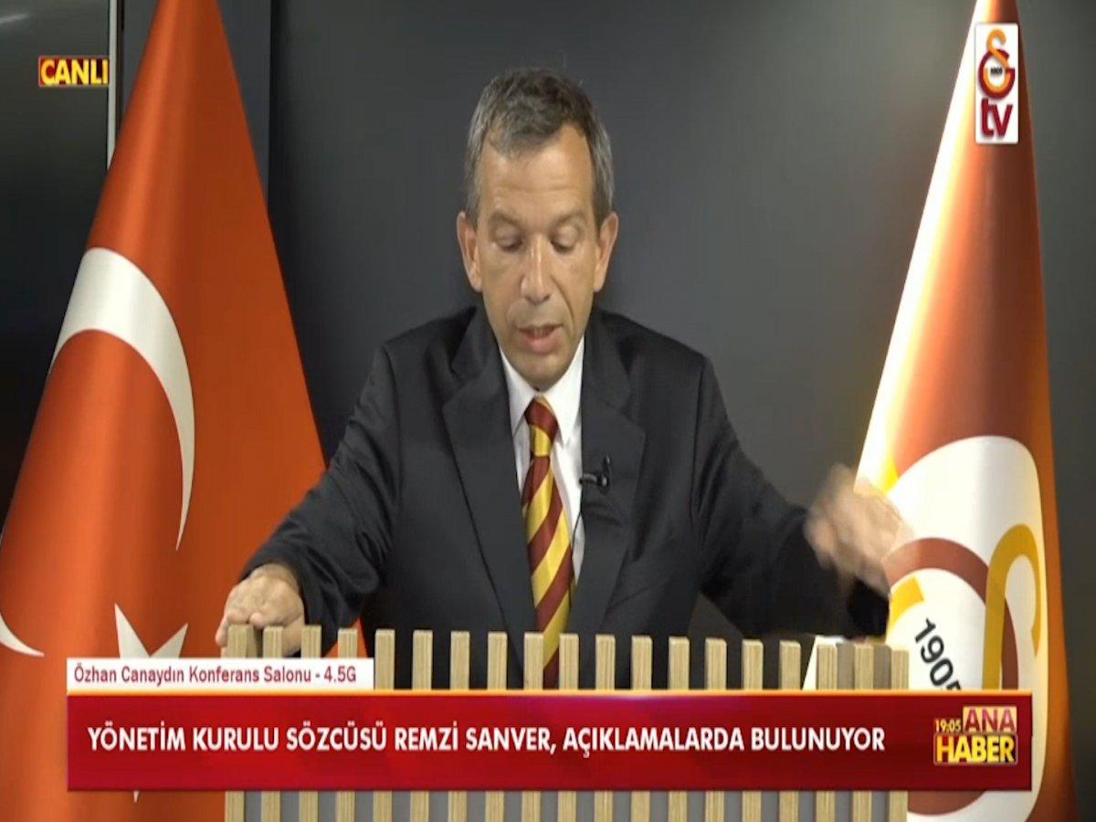 Galatasaray Yönetim Kurulu Sözcüsü Sanver: Taylan'ın yanındayız