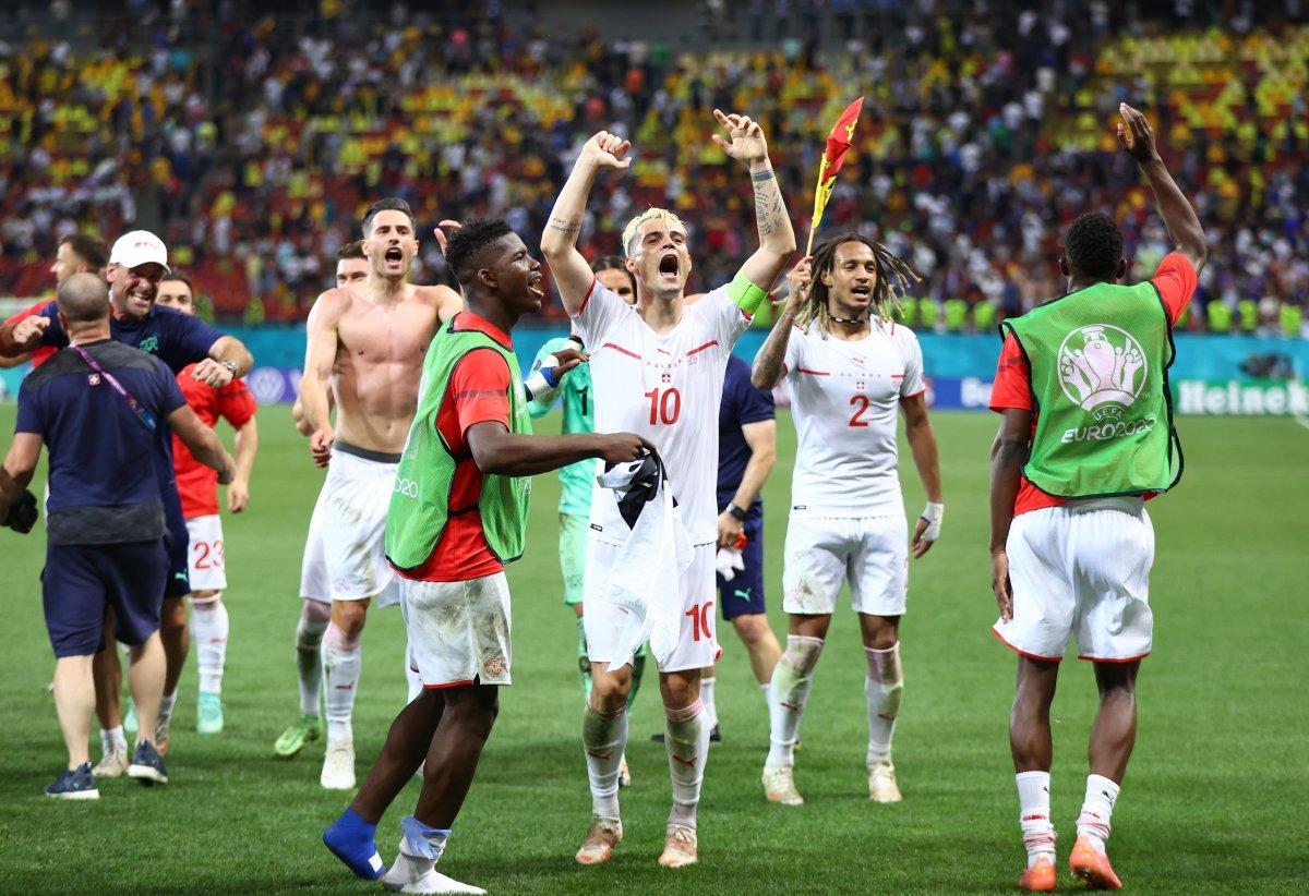 Fransa'yı eleyen İsviçre çeyrek finalde