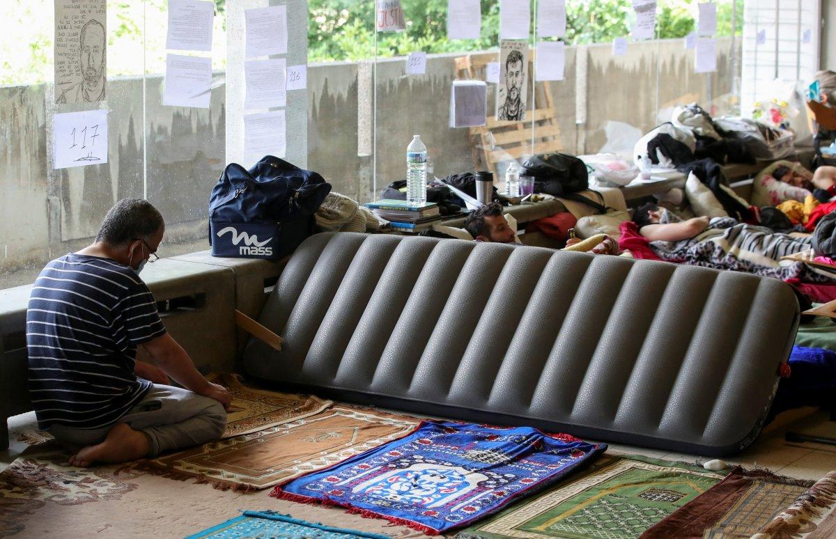 Belçika'da belgesiz göçmenler açlık grevinde