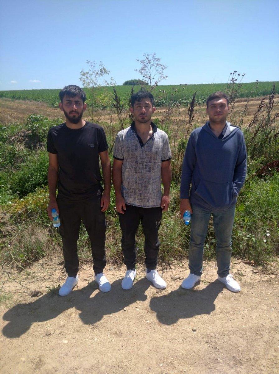 Yunanistan'dan Türkiye'ye geçmeye çalışan 42 göçmen yakalandı