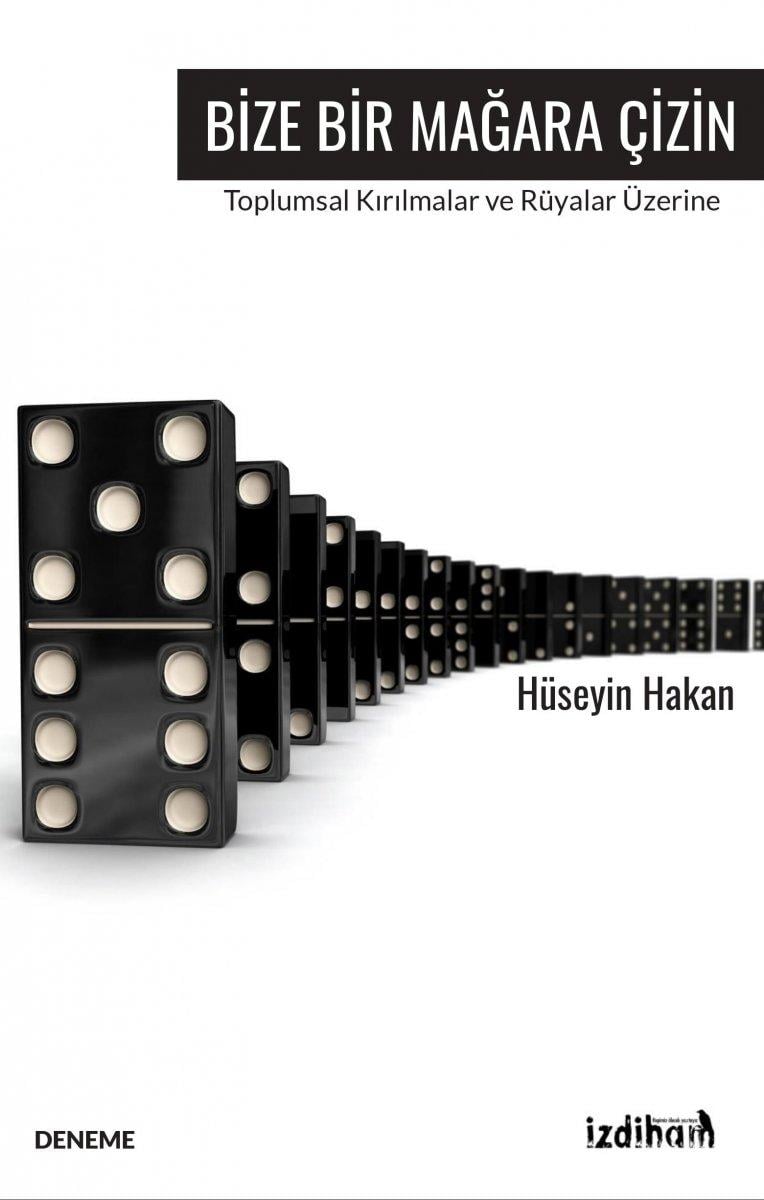 Yazar Hüseyin Hakan'ın Bize Bir Mağara Çizin deneme kitabı