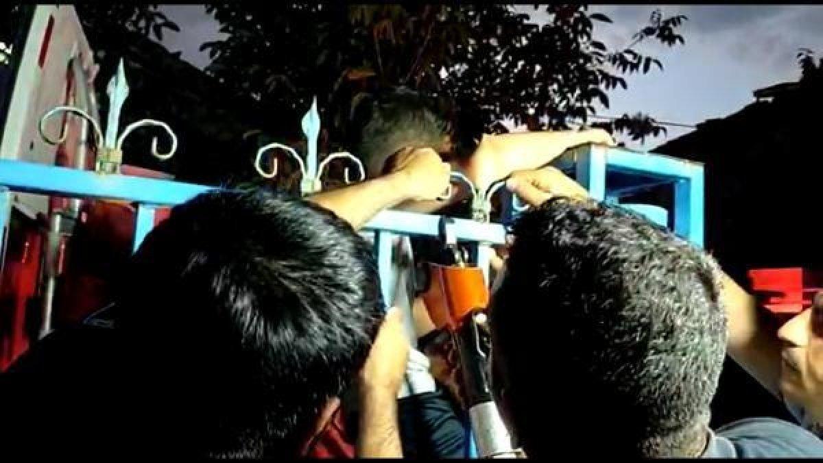 Malatya'da 10 yaşındaki çocuğun koluna, demir saplandı