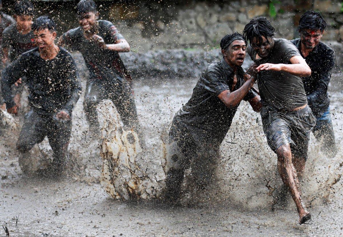 Nepal'de Ulusal Çeltik Günü kutlamaları