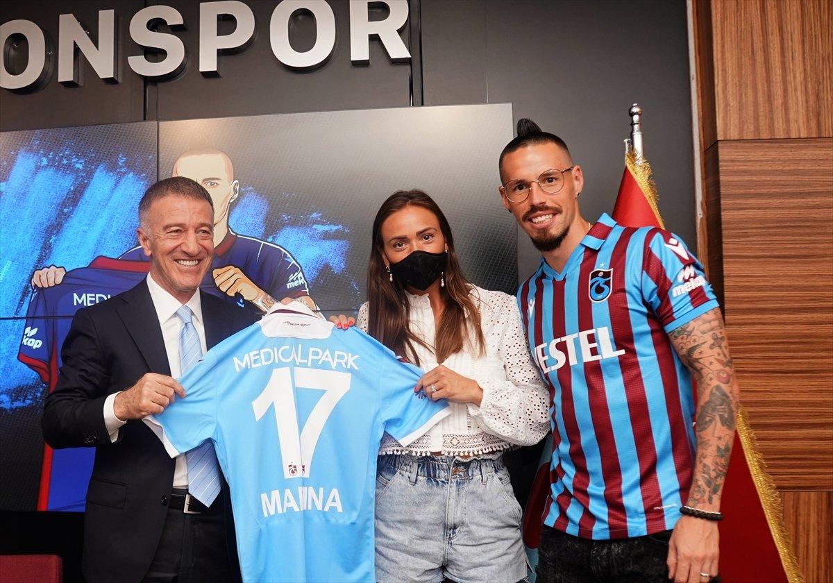 Trabzonspor'da Hamsik imzayı attı