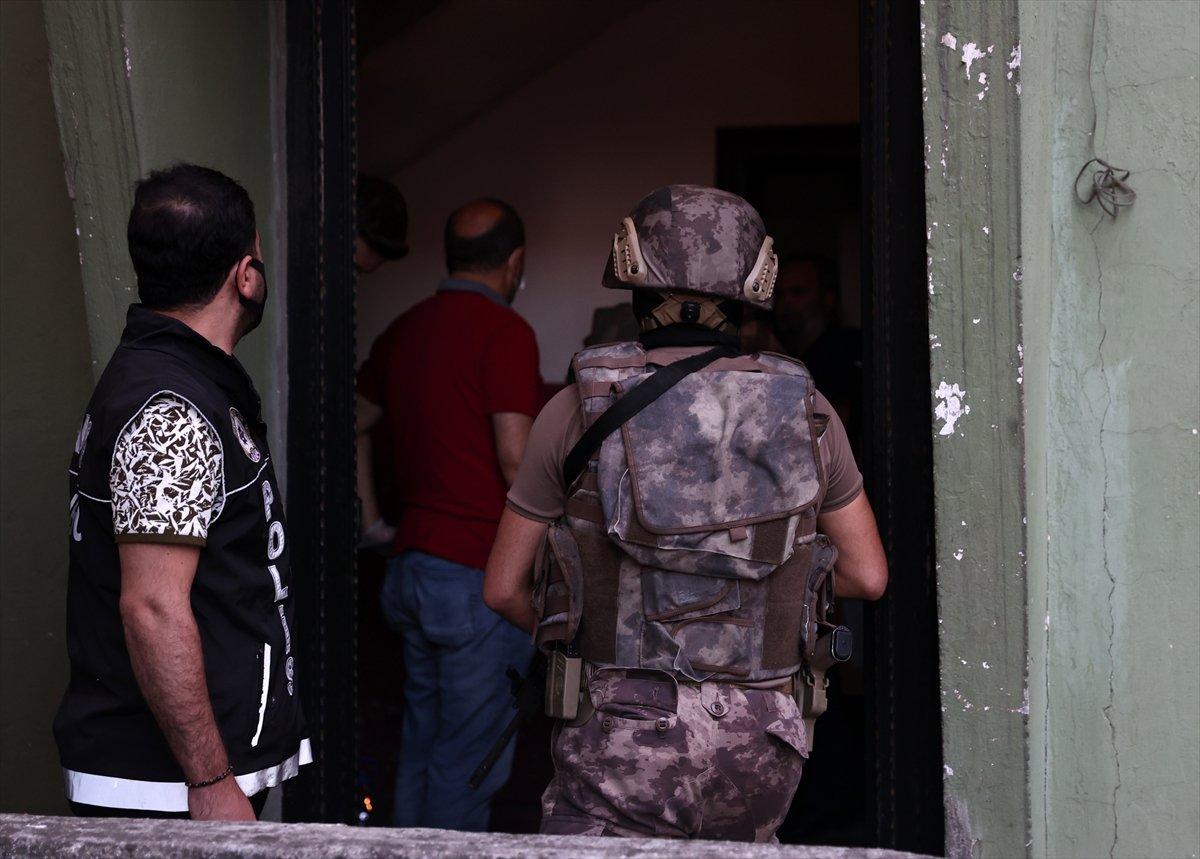 Pendik’teki 27 adrese uyuşturucu operasyonu