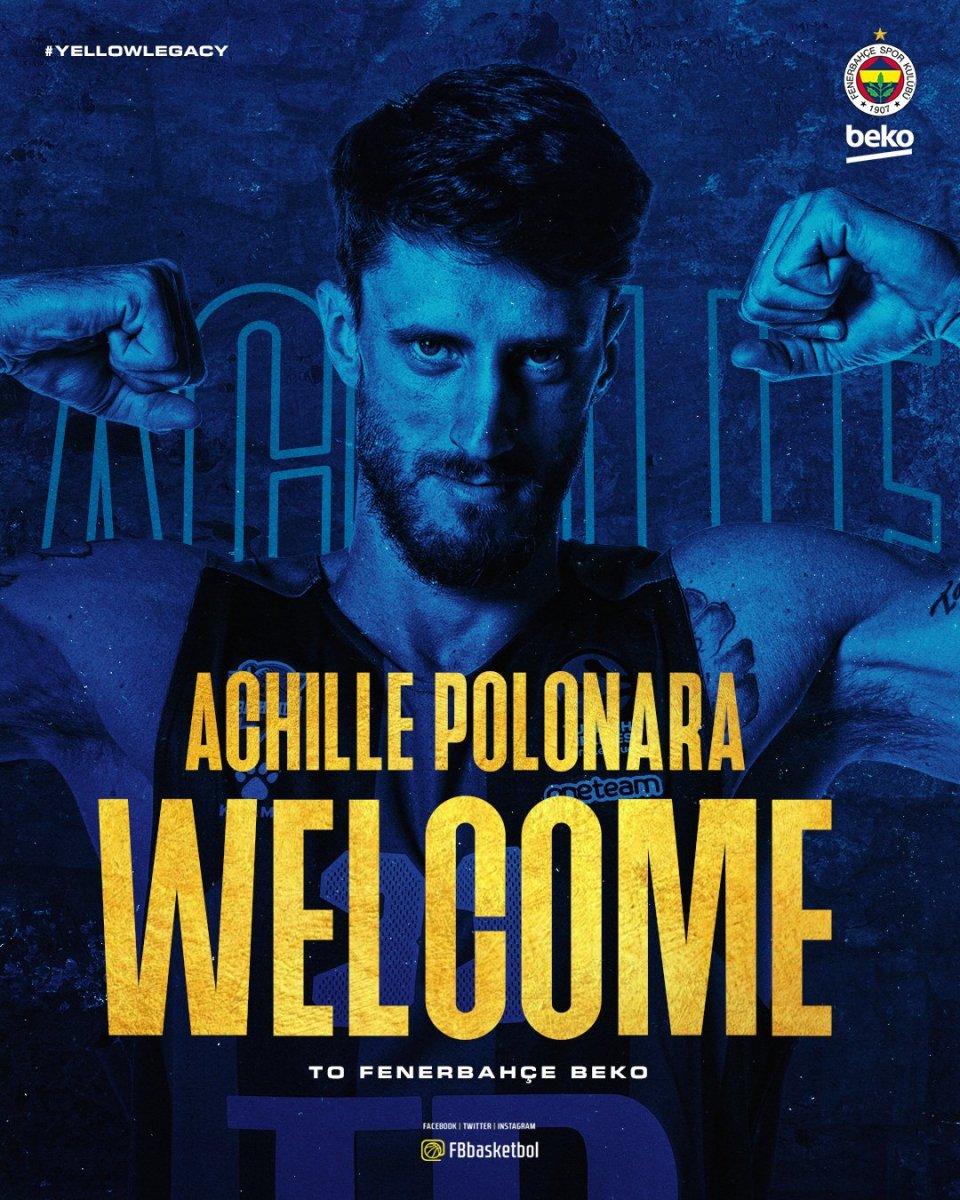 Fenerbahçe, Achille Polonara'yı açıkladı