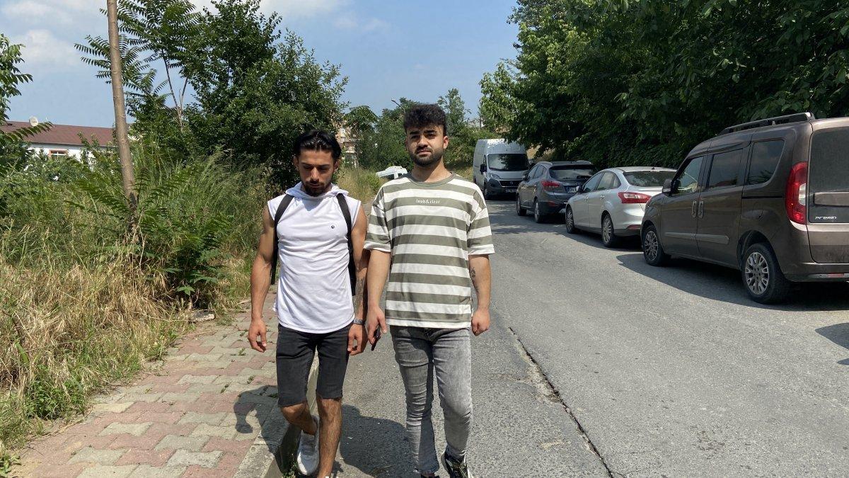 Kağıthane’de minibüs şoförü, motosiklet sürücüsünü murç ile darbetti