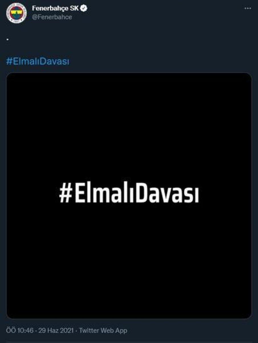 Futbol kulüplerinden Elmalı davası tepkisi