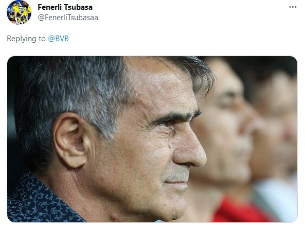 Dortmund'un paylaşımı Şenol Güneş'e benzetildi