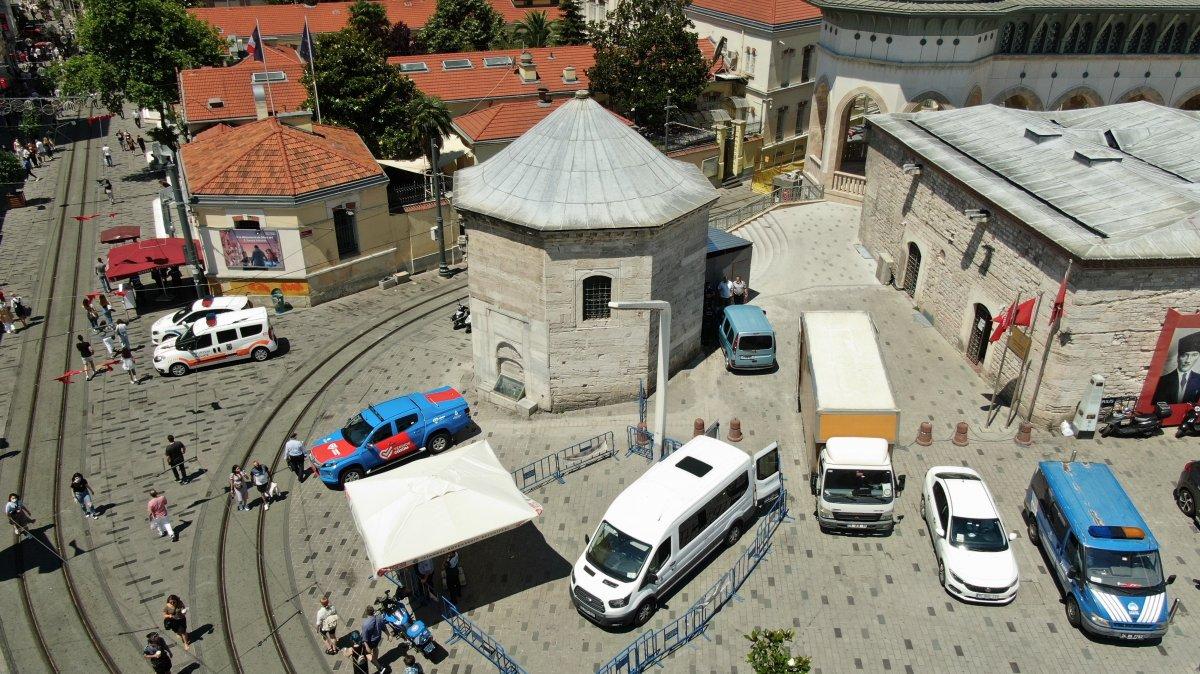 İBB, Taksim Maksemi'nin duvarına jeneratör inşa etti