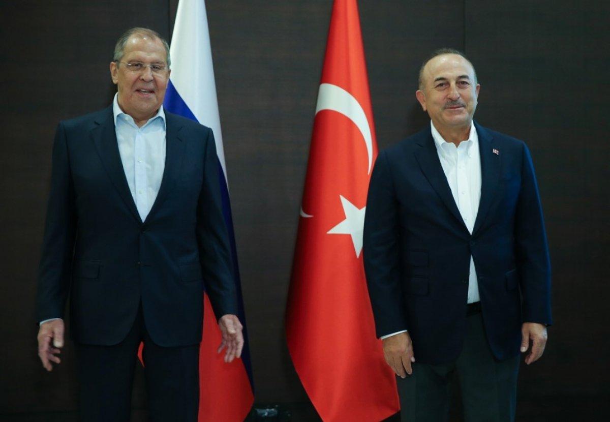 Mevlüt Çavuşoğlu ve Sergey Lavrov'dan Kanal İstanbul açıklaması