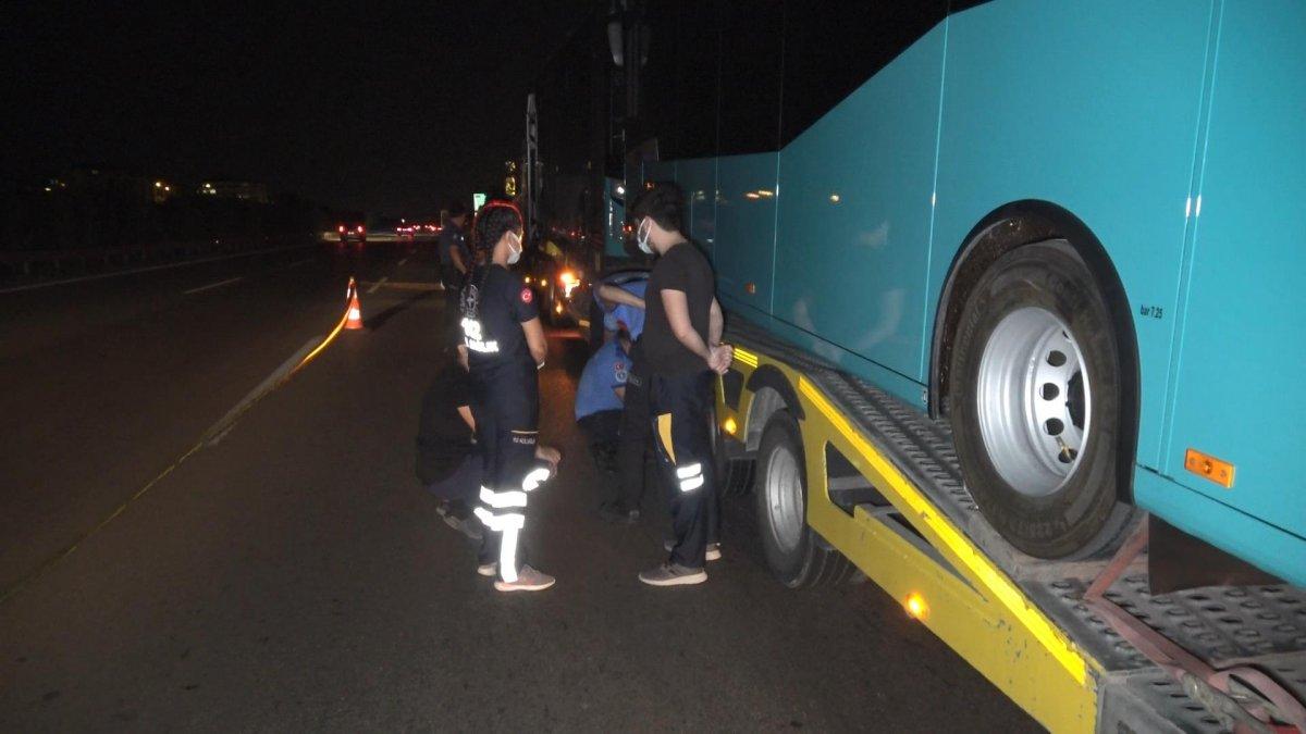 Bursa'da tırın altında kalan kişi hayatını kaybetti