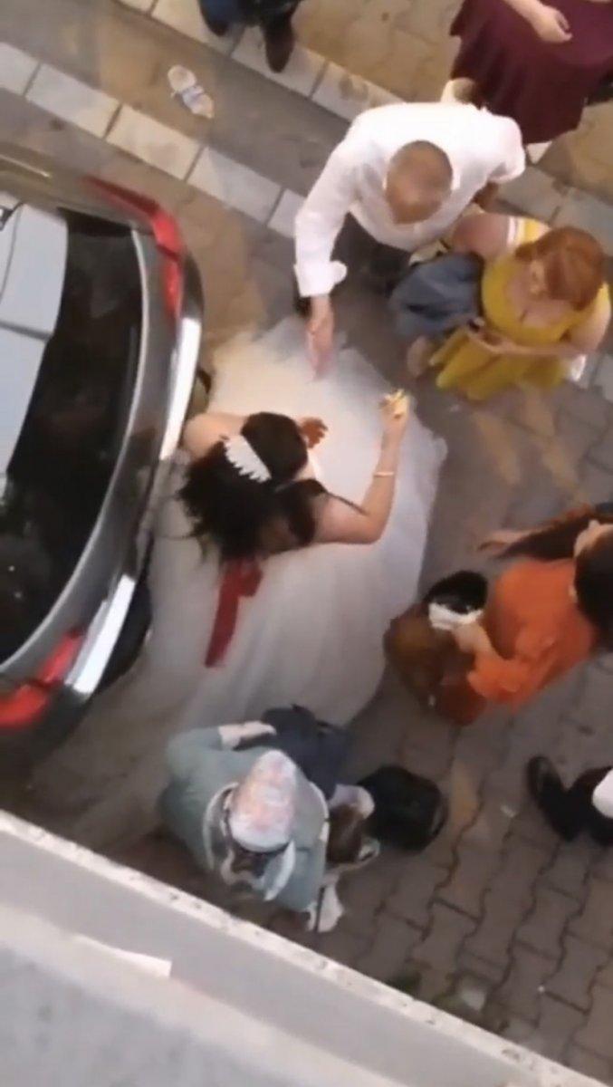 Esenyurt’ta takı kavgası başladı, gelin düğünü terk etti
