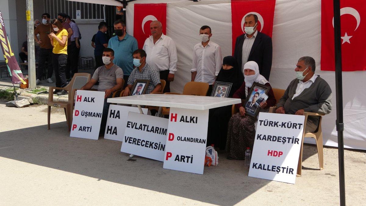 HDP önünde eylem yapan ailelerin sayısı 6’ya yükseldi