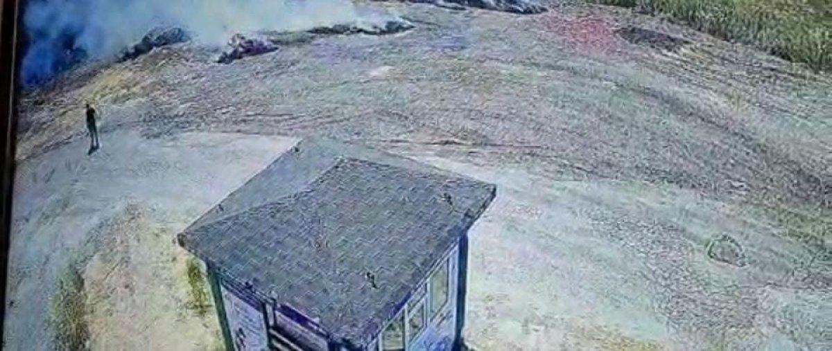 Bursa’da temizlik işçisi ormanlık alanda çıkan yangına sebep oldu