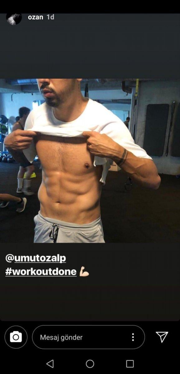 Ozan Tufan yine kilo aldı