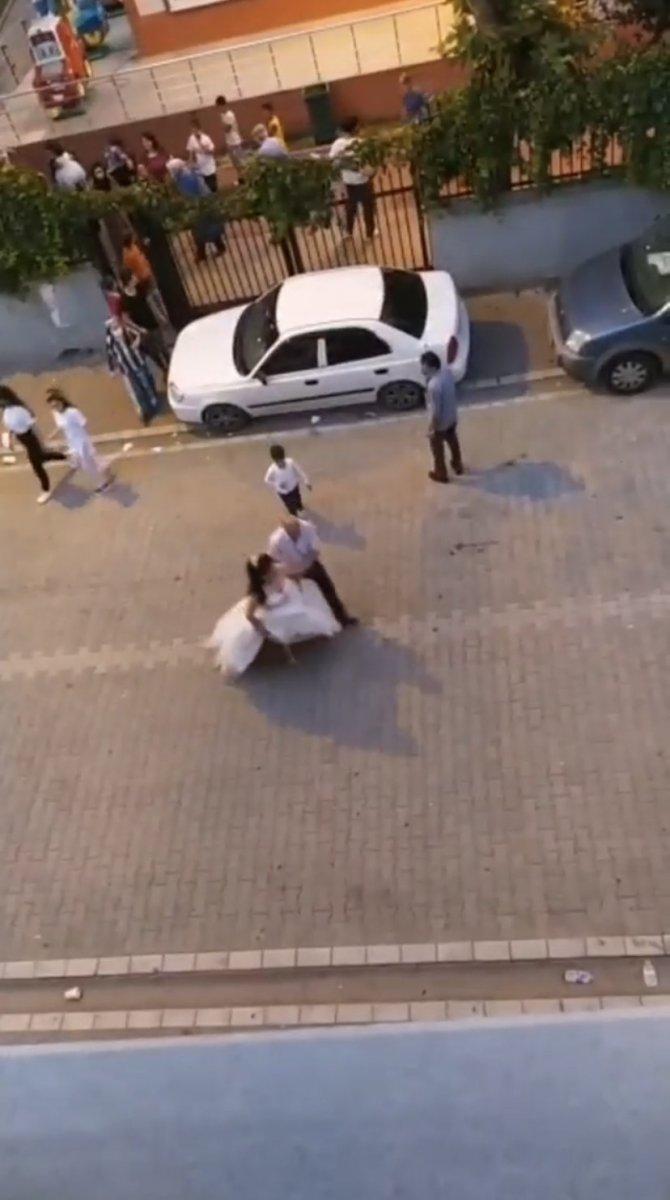Esenyurt’ta takı kavgası başladı, gelin düğünü terk etti