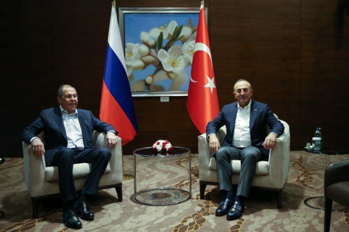 Mevlüt Çavuşoğlu ve Sergey Lavrov'dan Kanal İstanbul açıklaması
