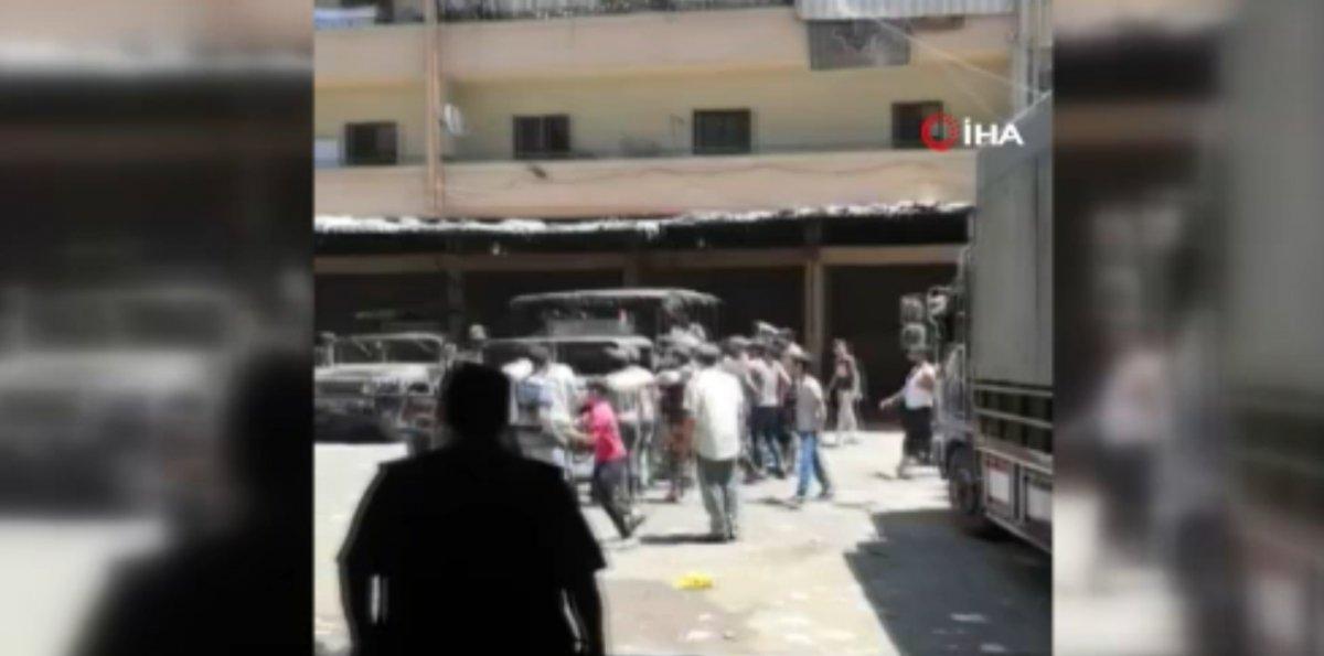 Lübnan'da sokağa dökülen halk ekonomik krizi protesto etti