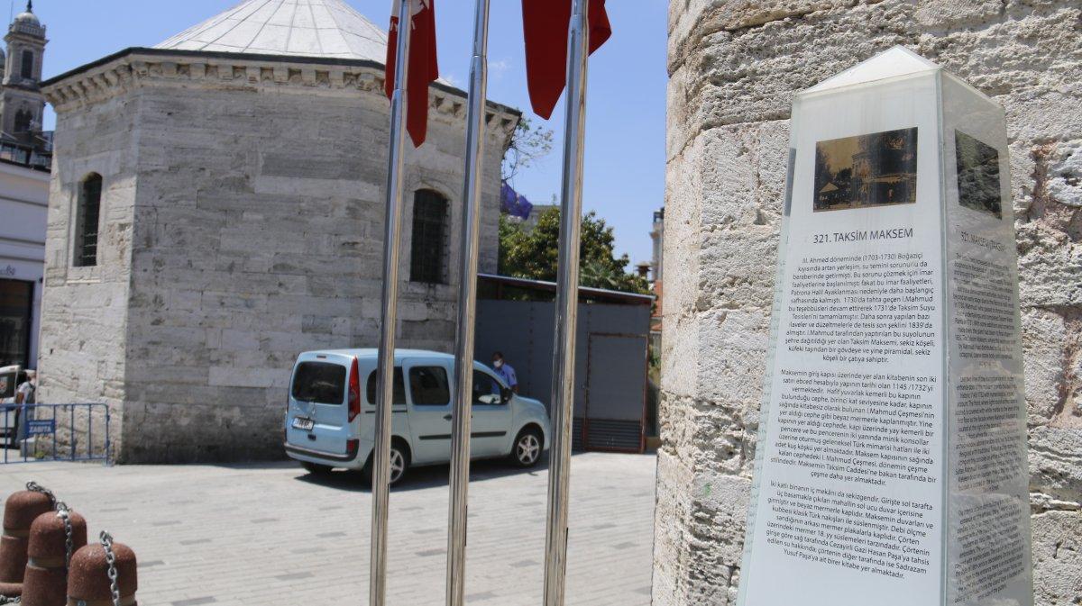 İBB, Taksim Maksemi'nin duvarına jeneratör inşa etti