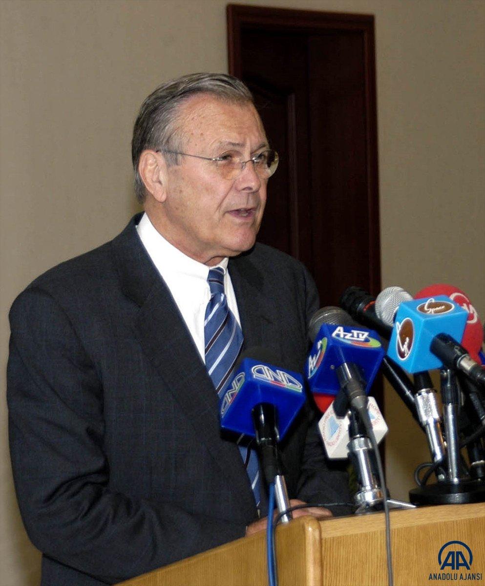 ABD'nin eski Savunma Bakanı Donald Rumsfeld öldü