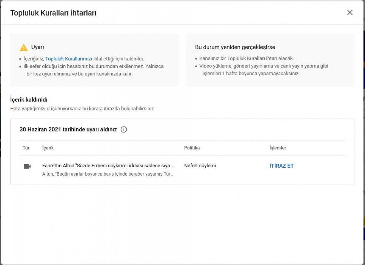 Fahrettin Altun'dan YouTube sansürüne sert tepki: Bu riyakarlıktır