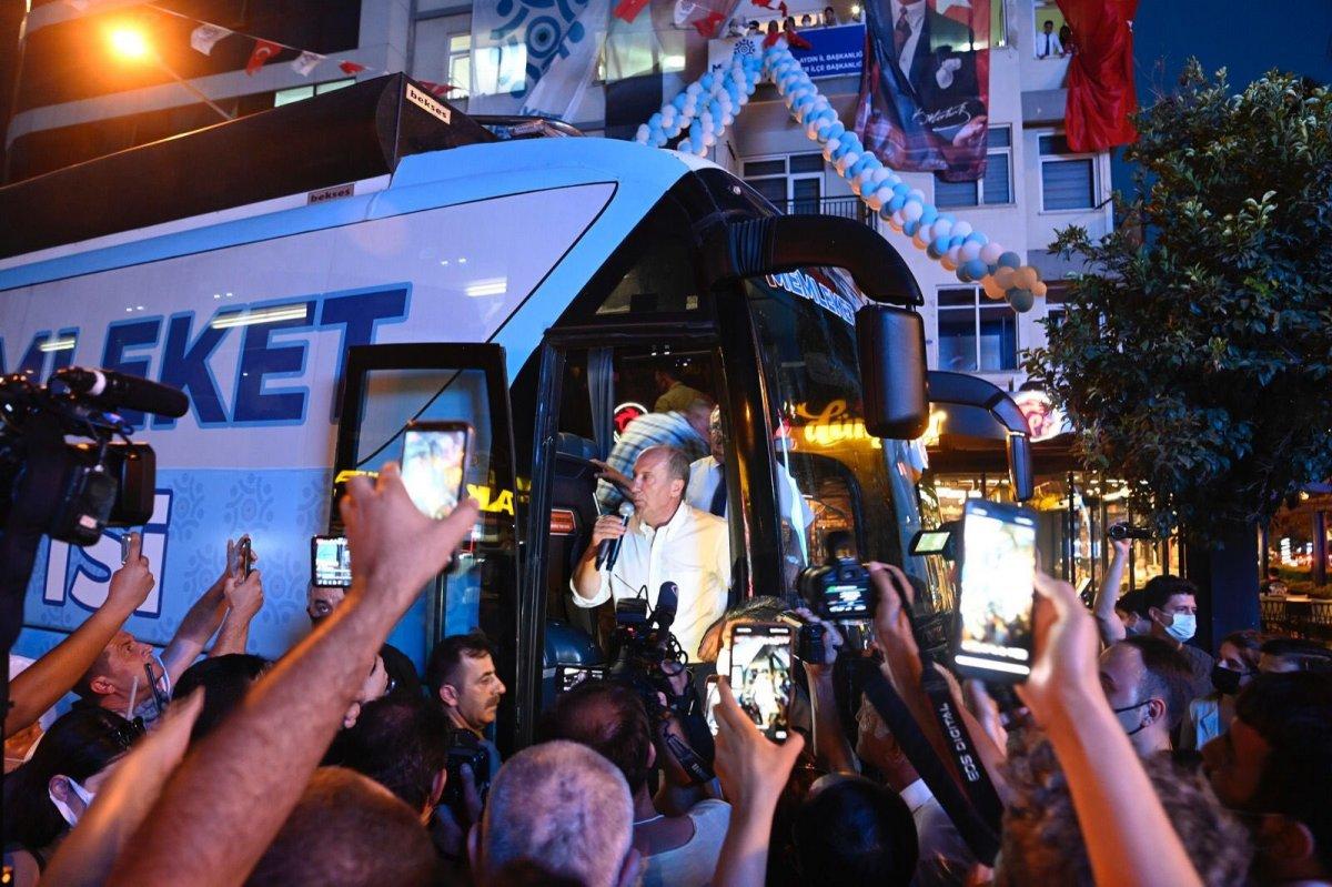 Muharrem İnce'den CHP'nin kalesi Aydın'da gövde gösterisi