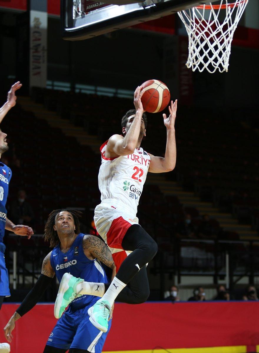 Türkiye FIBA Olimpiyat Elemeleri'nde Çekya'yı yendi