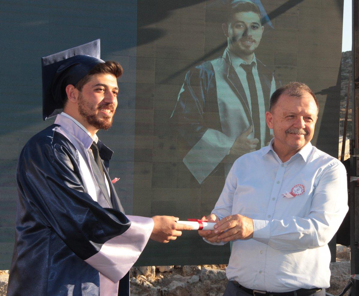 Antik Knidos kentinde 2 bin yıl sonra diploma töreni