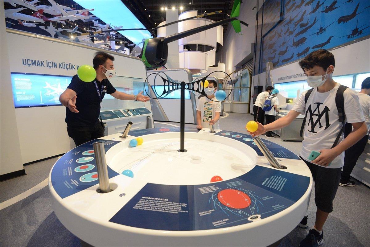 Gökmen Uzay Havacılık Eğitim Merkezi, ziyaretçilerini ağırlıyor