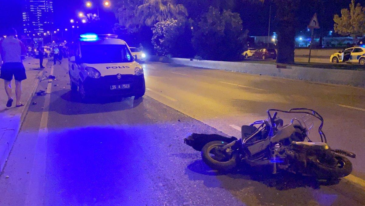 Samsun'da alkollü sürücü 2 kişiyi öldürdü, 1 polisi yaraladı