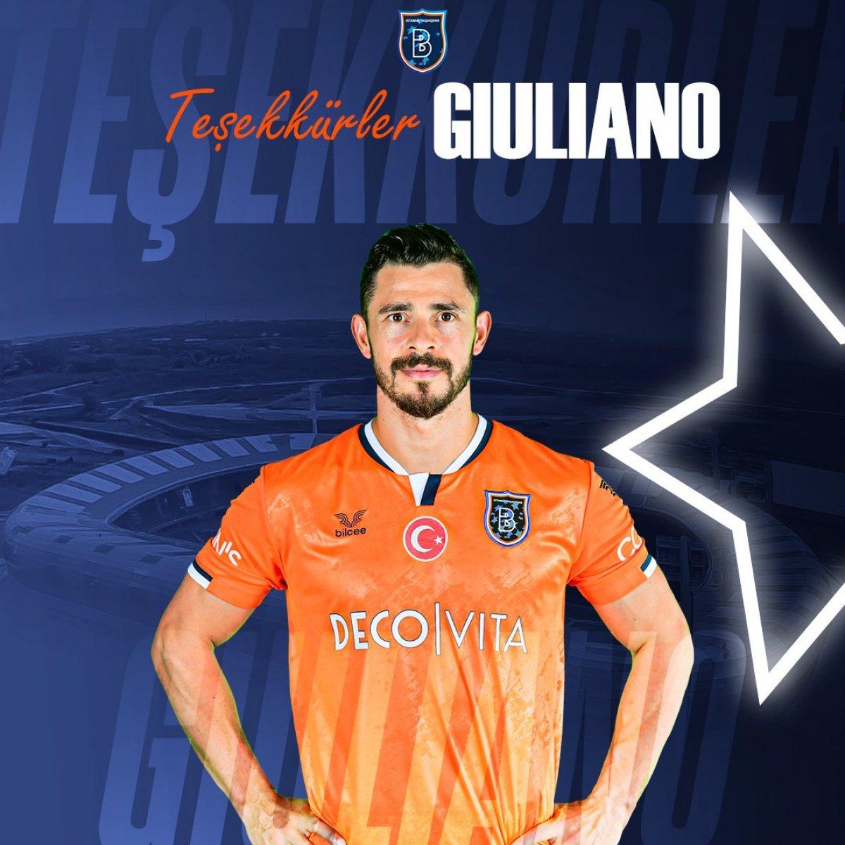 Başakşehir, Giuliano ile yollarını ayırdı