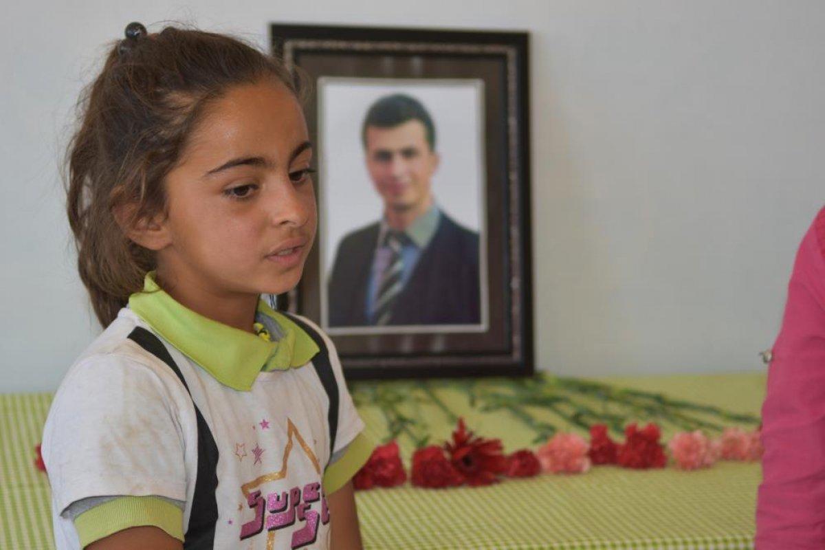 Şehit Necmettin Öğretmen'in okulunda karne töreni buruk geçti