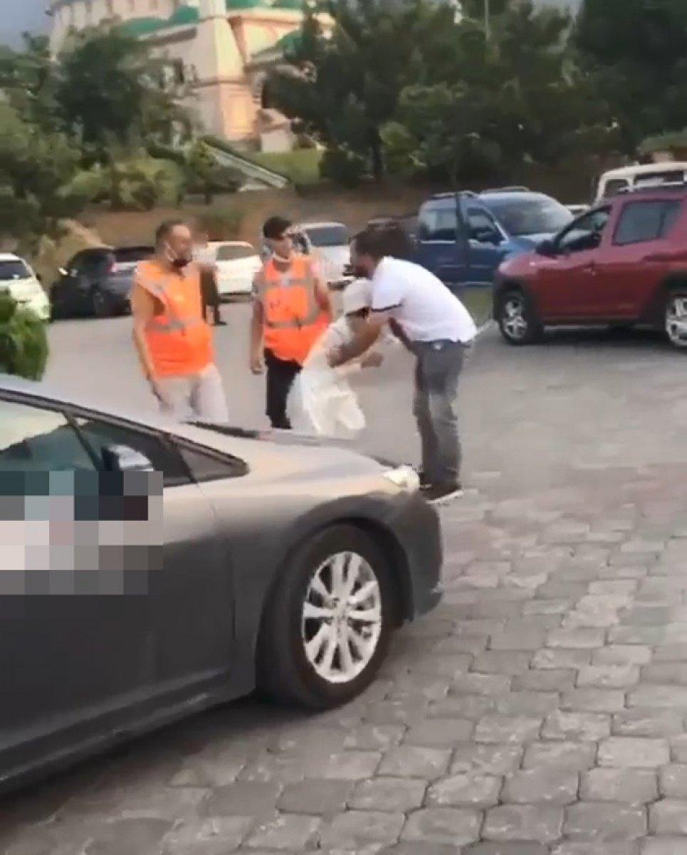 Bursa'da sünnet olmak istemeyen çocuğun kaçma anları