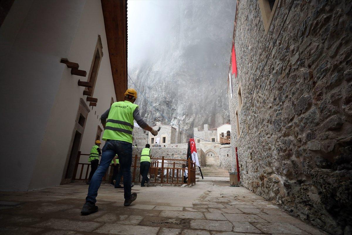 Sümela Manastırı, ziyarete açıldı